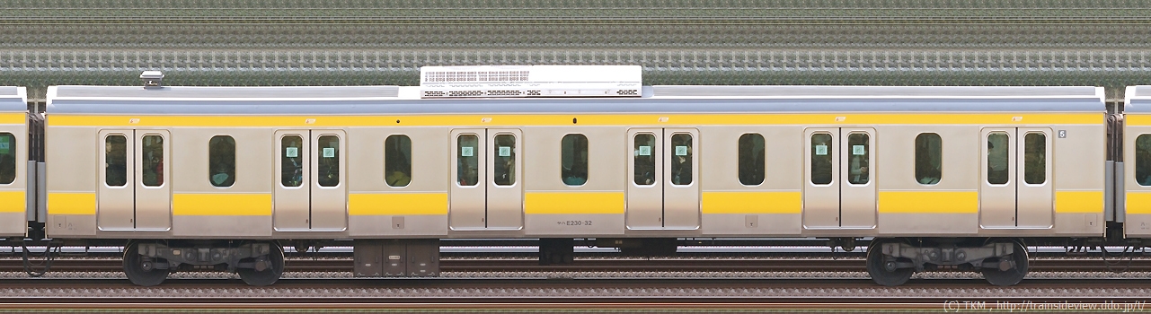 サハE230形0番台（A）の側面写真